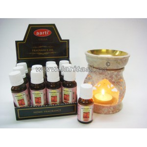 Oleo perfumado Aarti Morango 15ml (pack 12)